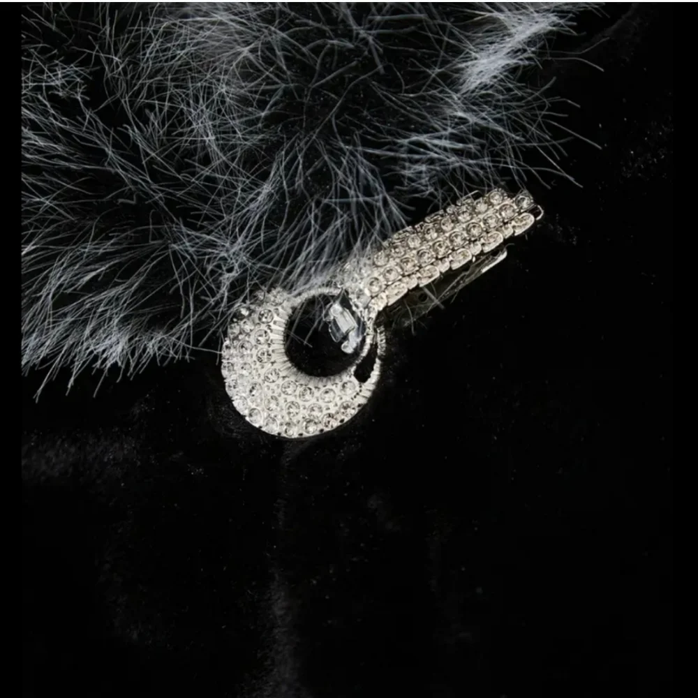 Women Casual Faux Mink Fur Coat With Fox Fur Collar Knitted Polyester Fa… - Picture 6 of 7